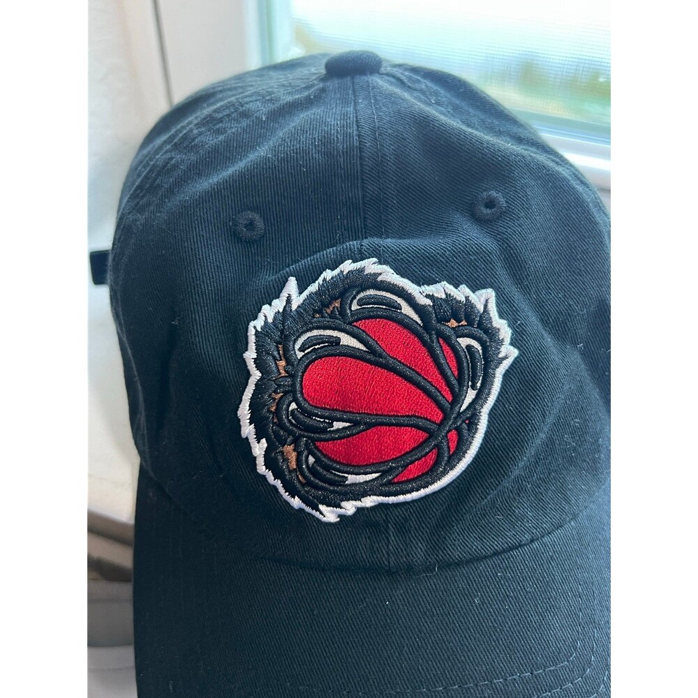 Vancouver Grizzlies Basketball Mitchell & Ness Hardwood Classics Adjustable Hat - Picture 4 of 11